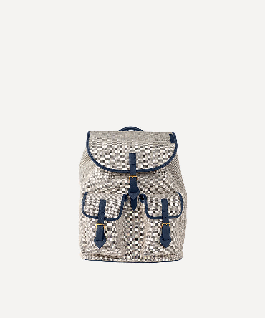THE SMALL HIKING BAG NAVY QUADRILLE – L/UNIFORM