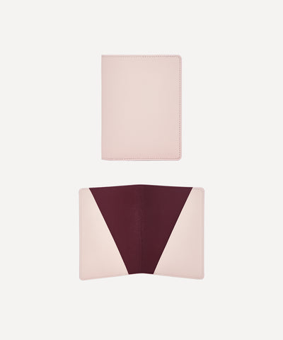 LE PORTE-PASSEPORT CUIR ROSE BALLET