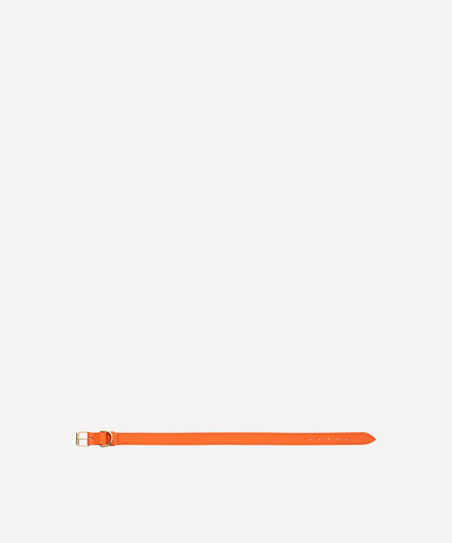 スモールレザーカラー オレンジ – L/UNIFORM