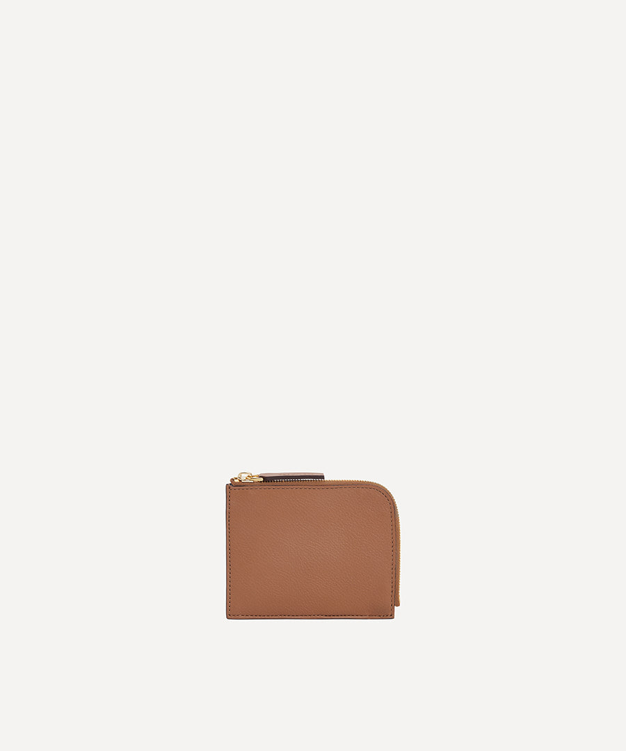 LE PORTE MONNAIE L ZIP MARRON