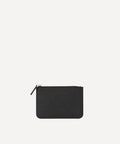 SMALL LEATHER POUCH BLACK