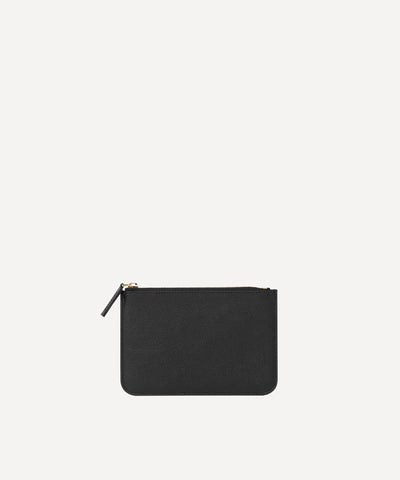 LA PETITE POCHETTE CUIR NOIRE
