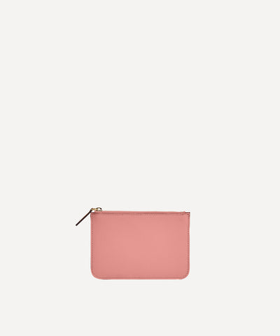 LA PETITE POCHETTE CUIR ROSE PASTEL