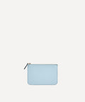 LA PETITE POCHETTE CUIR BLEU PASTEL