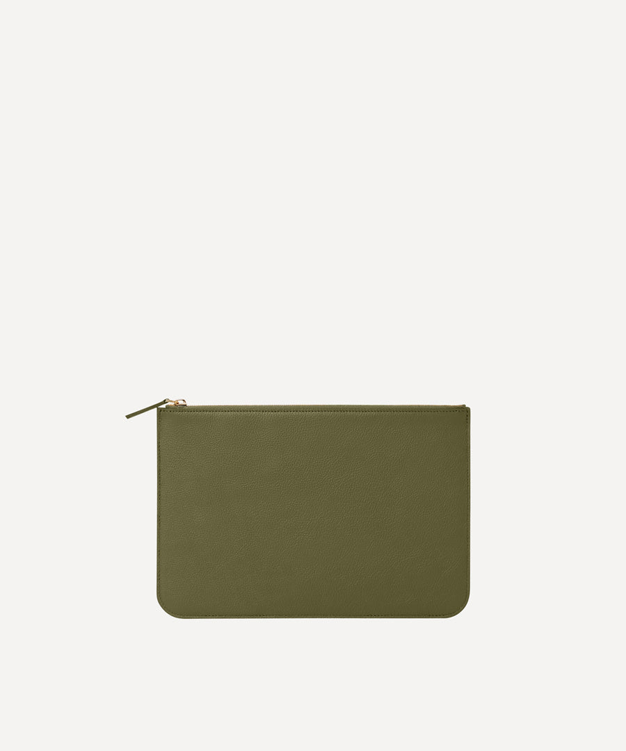 LA MOYENNE POCHETTE CUIR