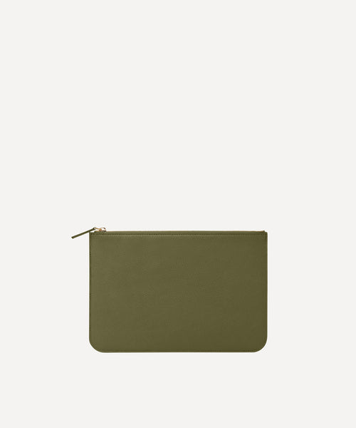 LA MOYENNE POCHETTE CUIR