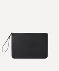 THE LARGE LEATHER POUCH BLACK