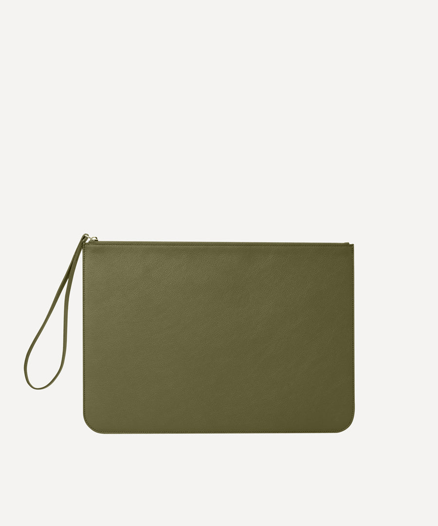 THE LARGE LEATHER POUCH