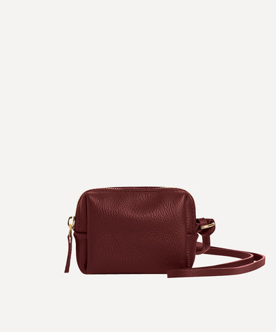 MINI COINS WALLET BURGUNDY