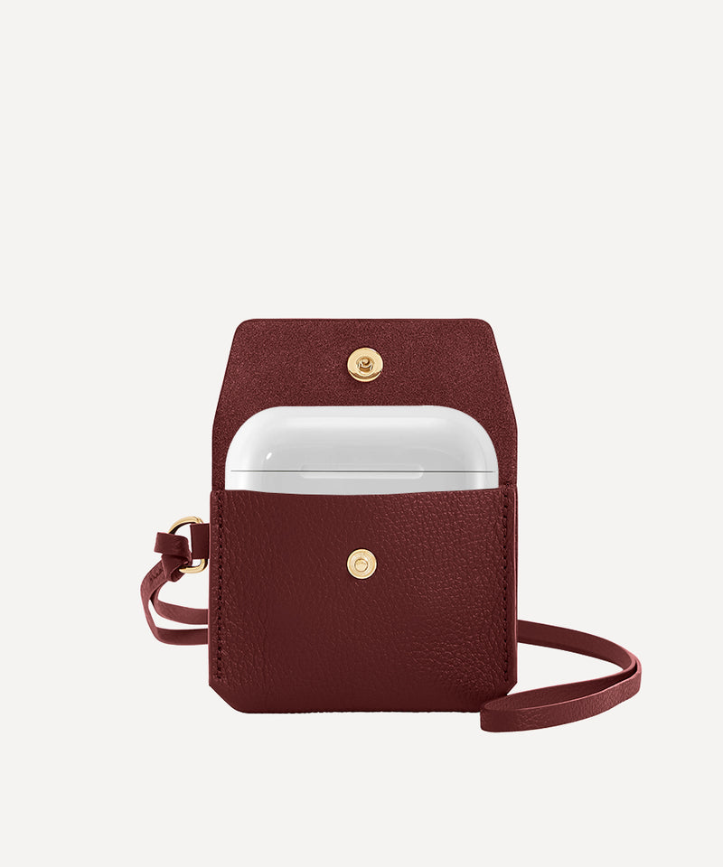 MINI COINS WALLET BURGUNDY