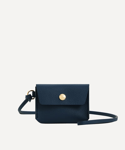 イヤフォンケース ネイビー