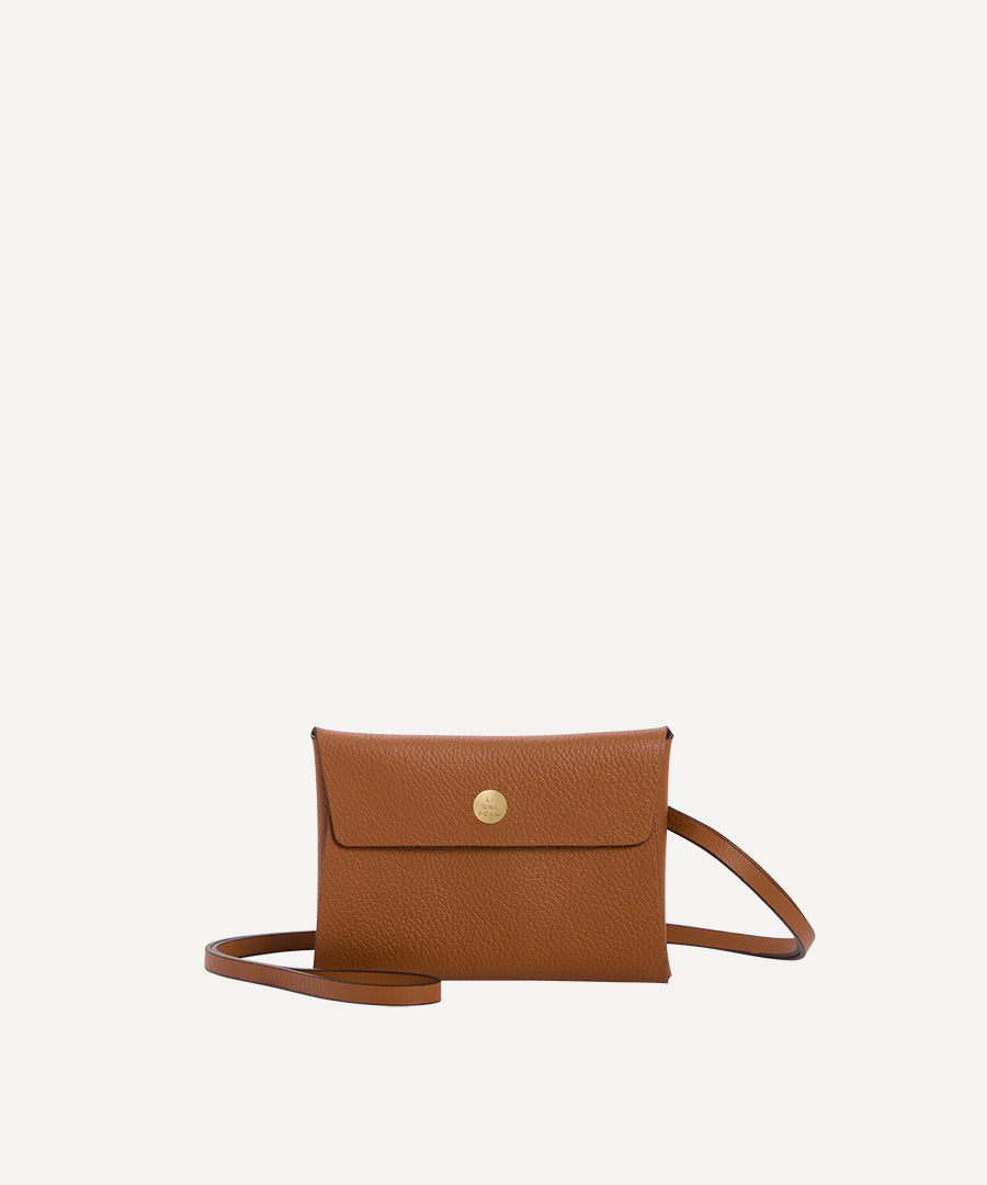 LEATHER NECKLACE ENVELOPE