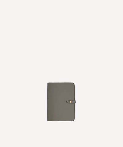 LEATHER COVER PLANNER GREY