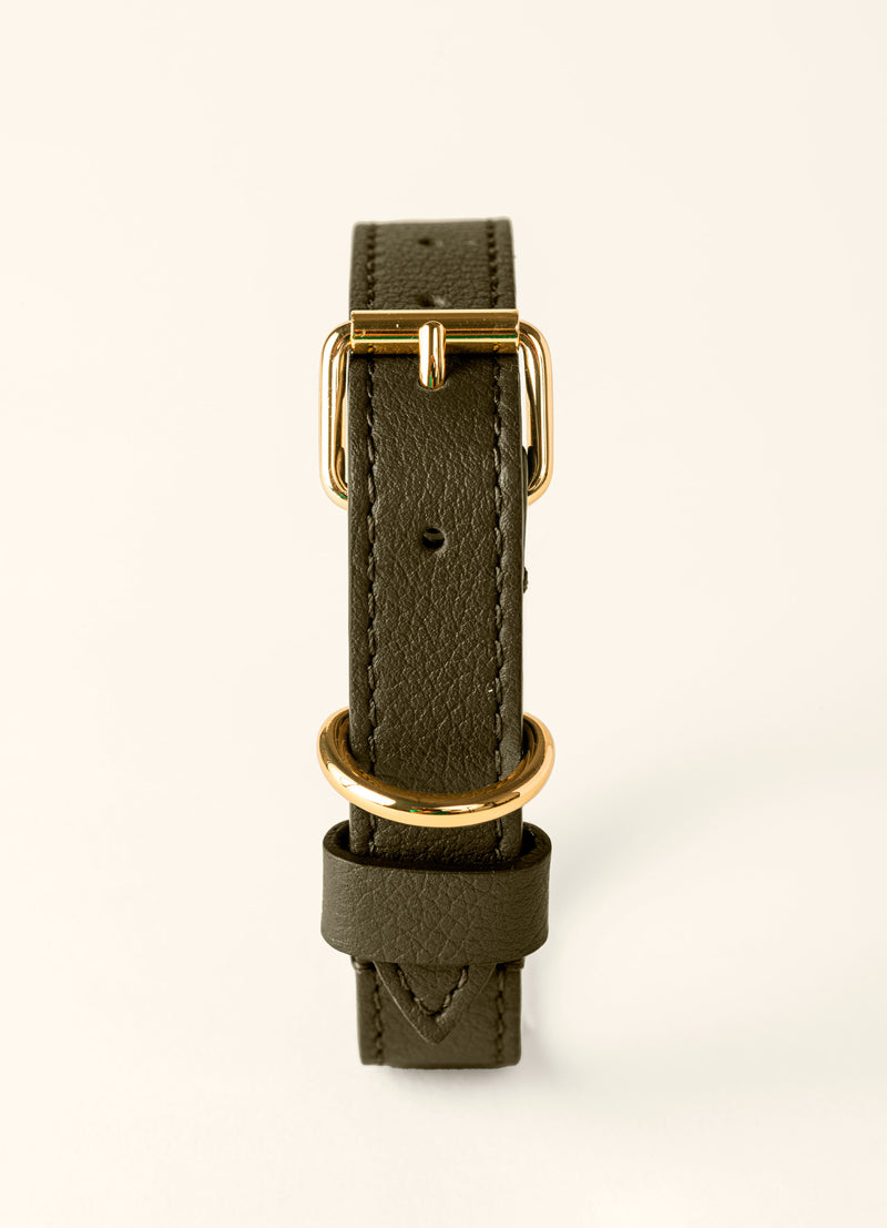 SMALL LEATHER PET COLLAR