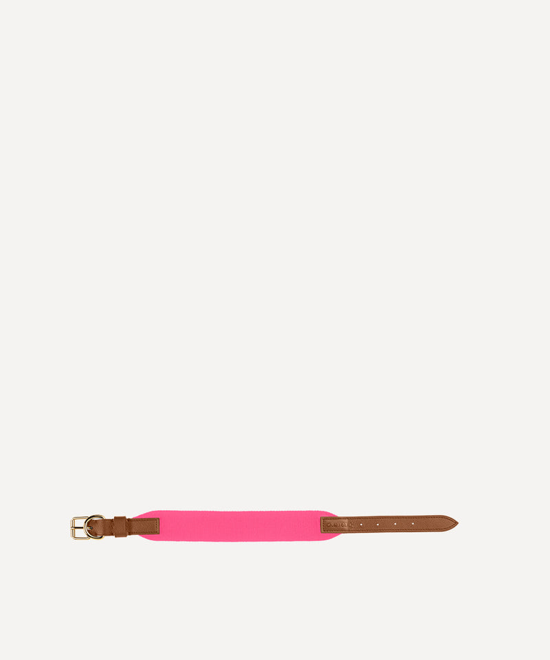 ペット用カラー ネオンピンク