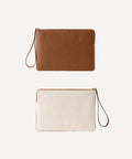 THE LEATHER POUCH NATURAL QUADRILLE