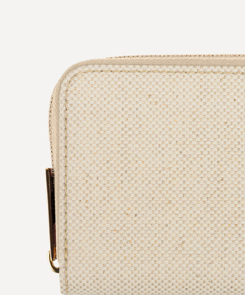 キャンバスレザーコインケース