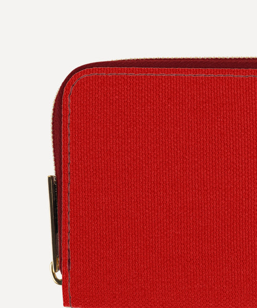 COINS WALLET CANVAS AND LEATHER