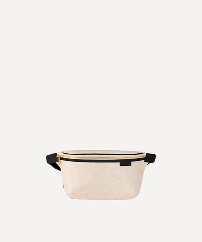 LE SAC BANANE QUADRILLE NATURELLE