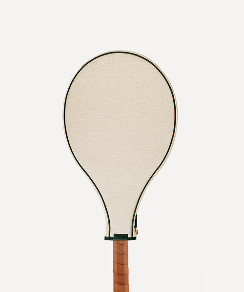 TENNIS RACKET COVER NATURAL QUADRILLE