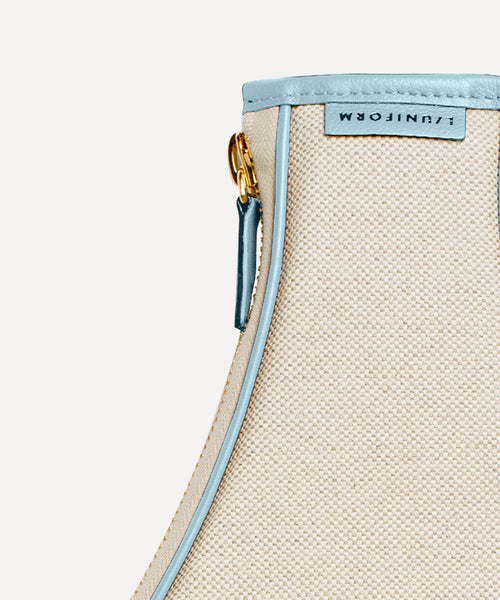 TENNIS RACKET COVER NATURAL QUADRILLE