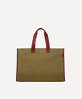 LE SAC PLIABLE CUIR KAKI