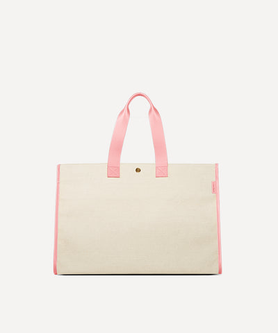 フォルダブルレザーバッグ ナチュラルカドリーユ