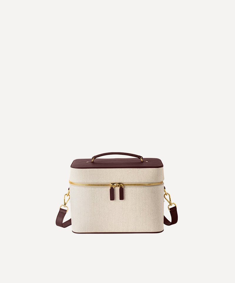 THE VANITY CASE NATURAL QUADRILLE