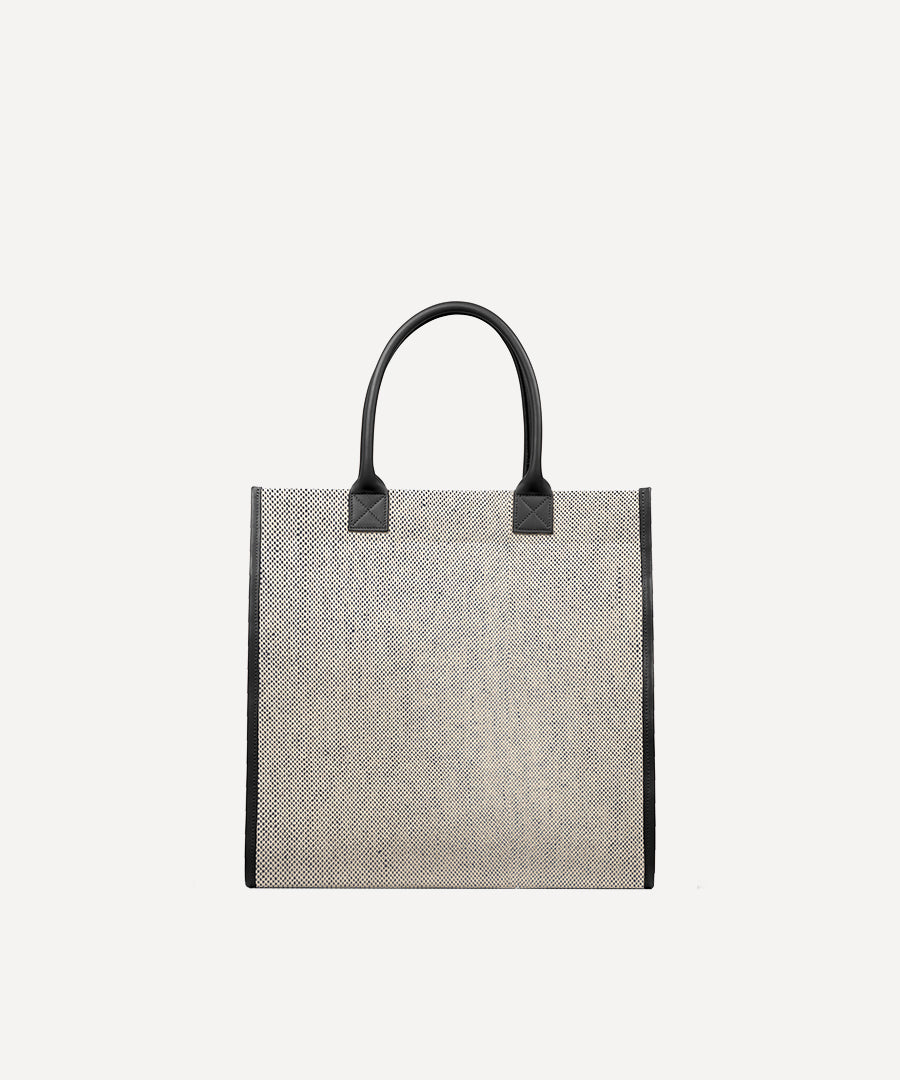 LE SAC À COMMISSIONS QUADRILLE NOIRE