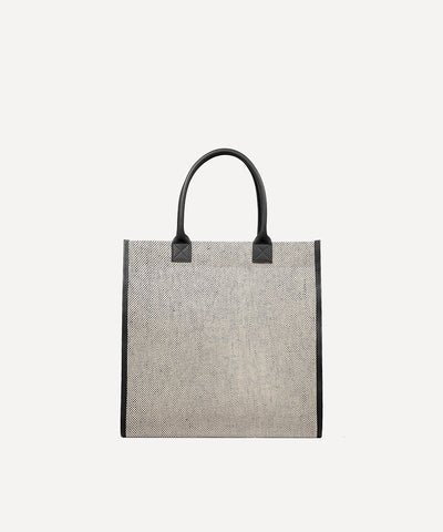 LE SAC À COMMISSIONS QUADRILLE NOIRE