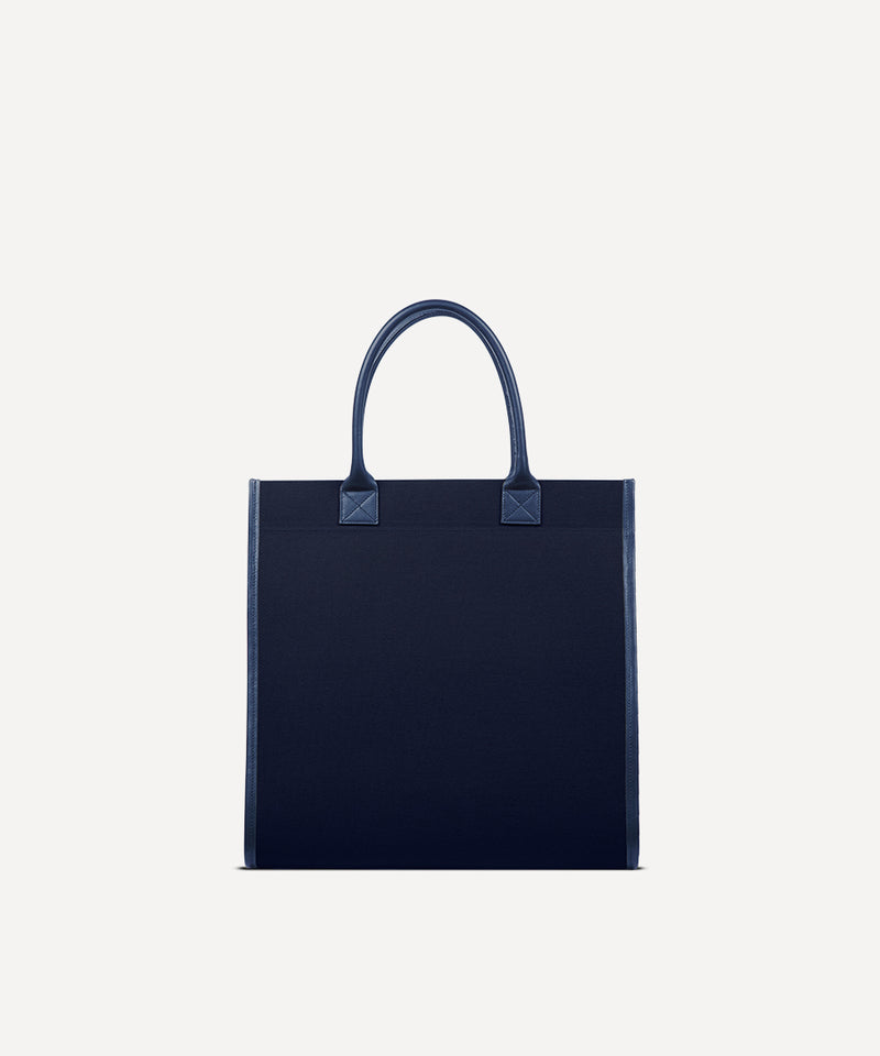 キャリーオールトートバッグ ネイビー