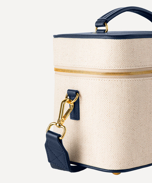 LE PETIT VANITY TOILE QUADRILLE NATURELLE