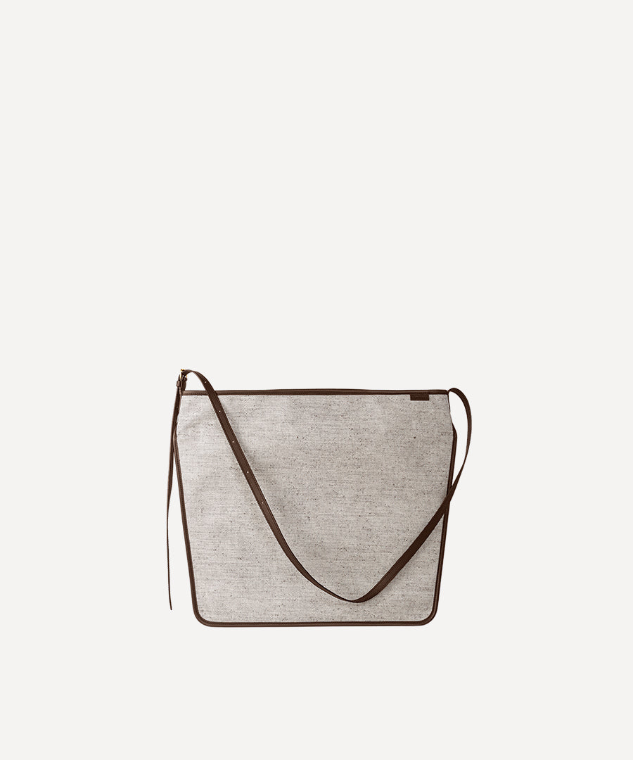 LE POSTIER QUADRILLE MARRON