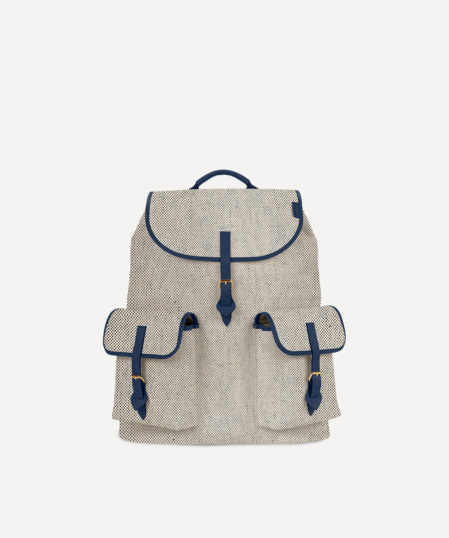 LE SAC DE RANDONNÉE QUADRILLE MARINE