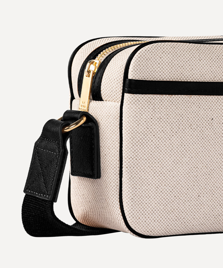 THE CAMERA BAG NATURAL QUADRILLE – L/UNIFORM