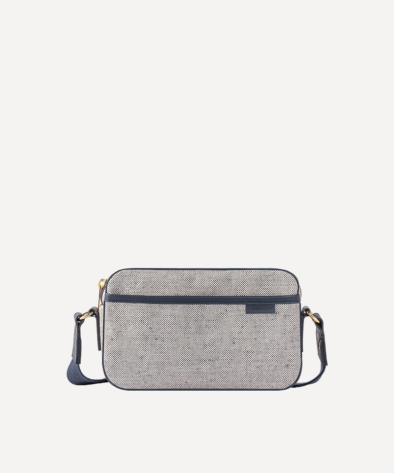 THE CAMERA BAG NAVY QUADRILLE