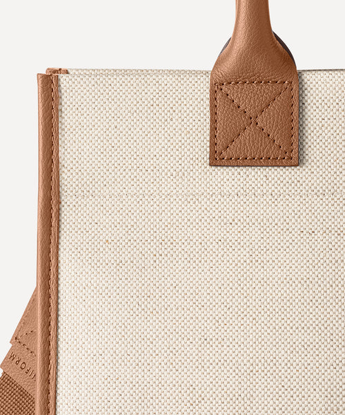 LE PETIT SAC À COMMISSIONS QUADRILLE NATURELLE