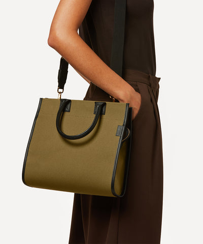 LE PETIT SAC À COMMISSIONS KAKI