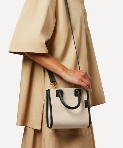 LE MINI SAC À COMMISSIONS KAKI