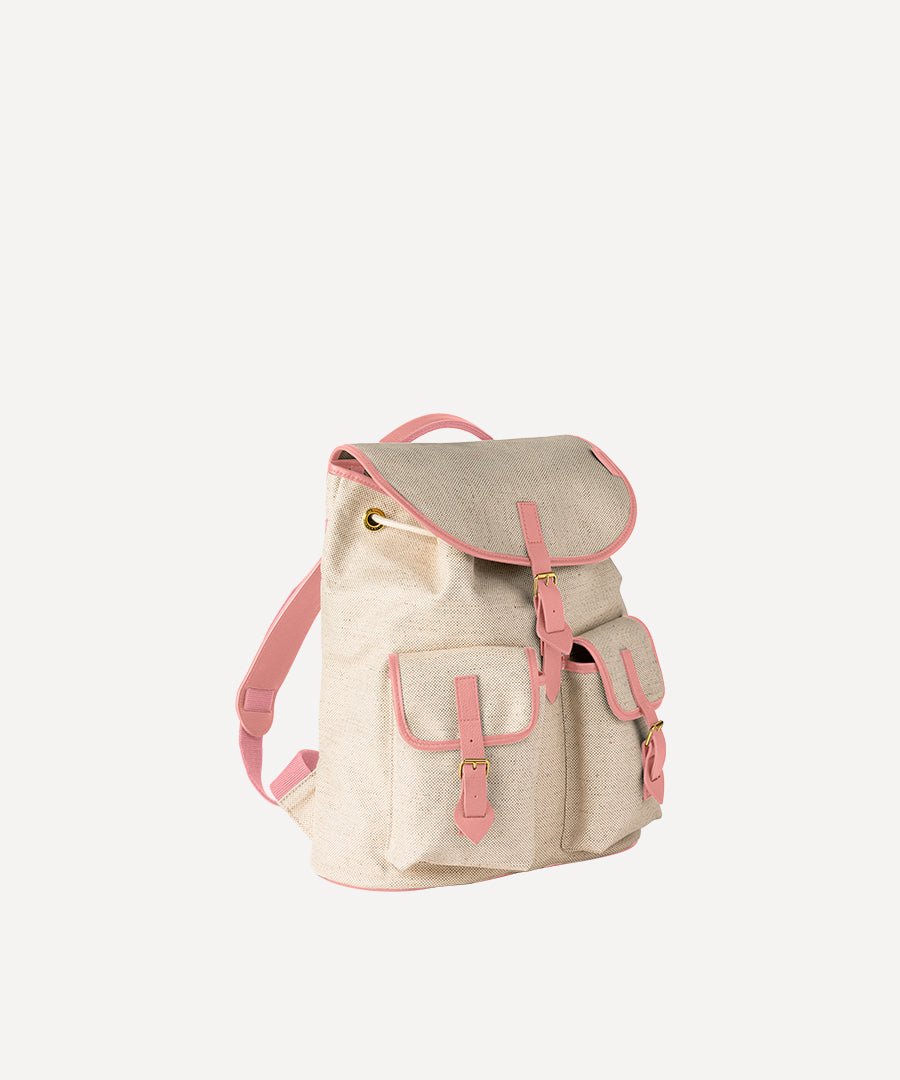 THE SMALL HIKING BAG NATURAL QUADRILLE – L/UNIFORM