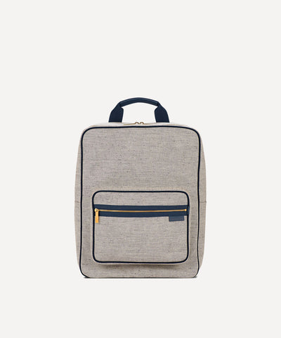 LE GRAND SAC À DOS QUADRILLE MARINE