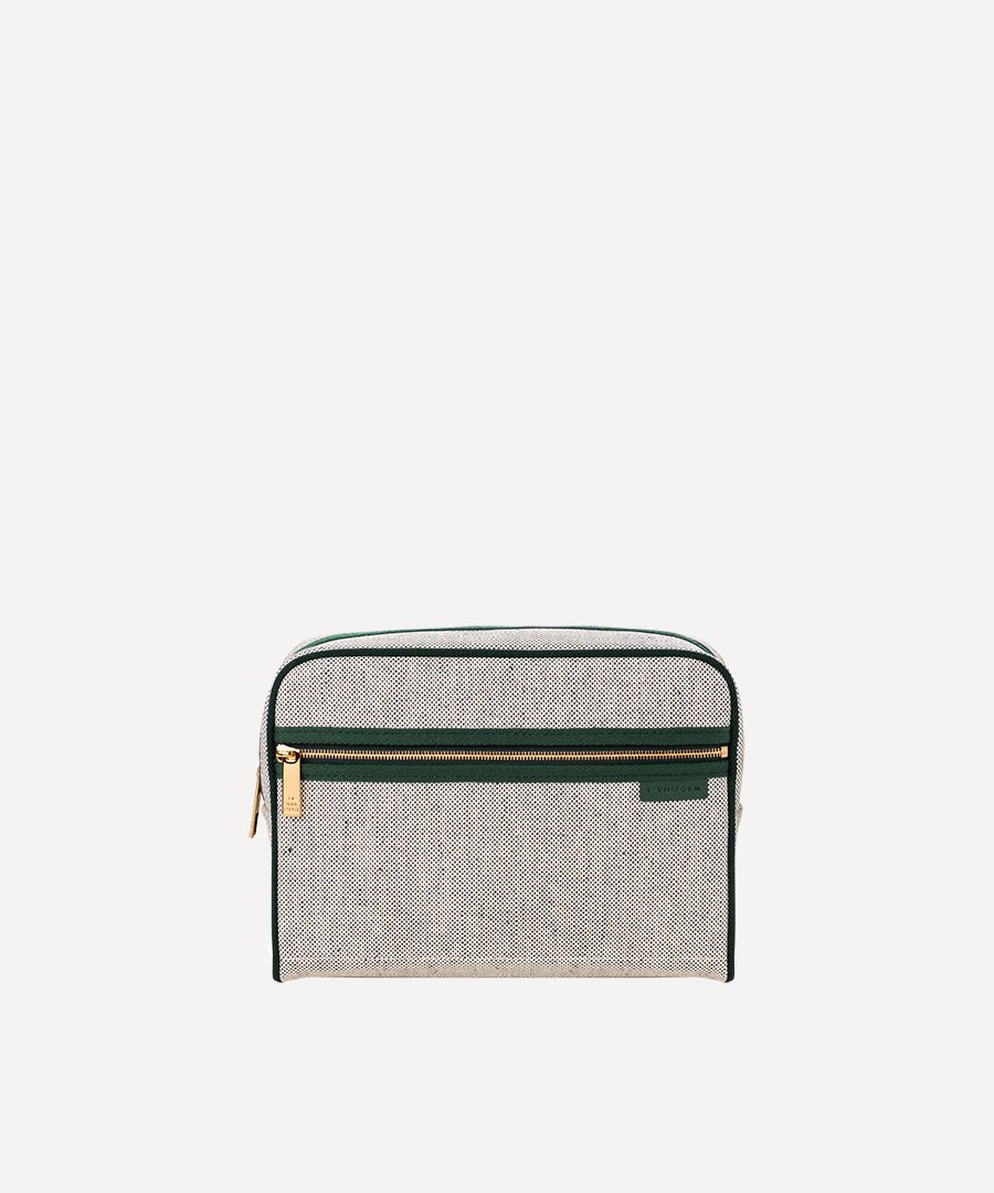 TOILETRY BAG NAVY QUADRILLE