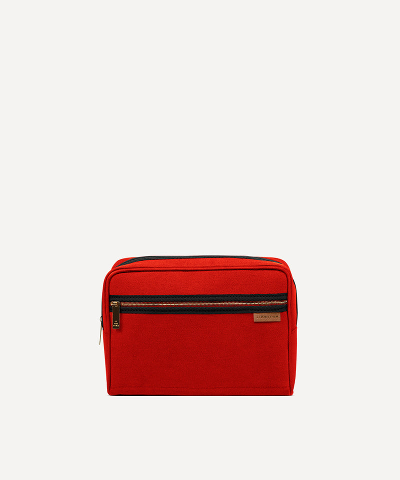 TOILETRY BAG RED