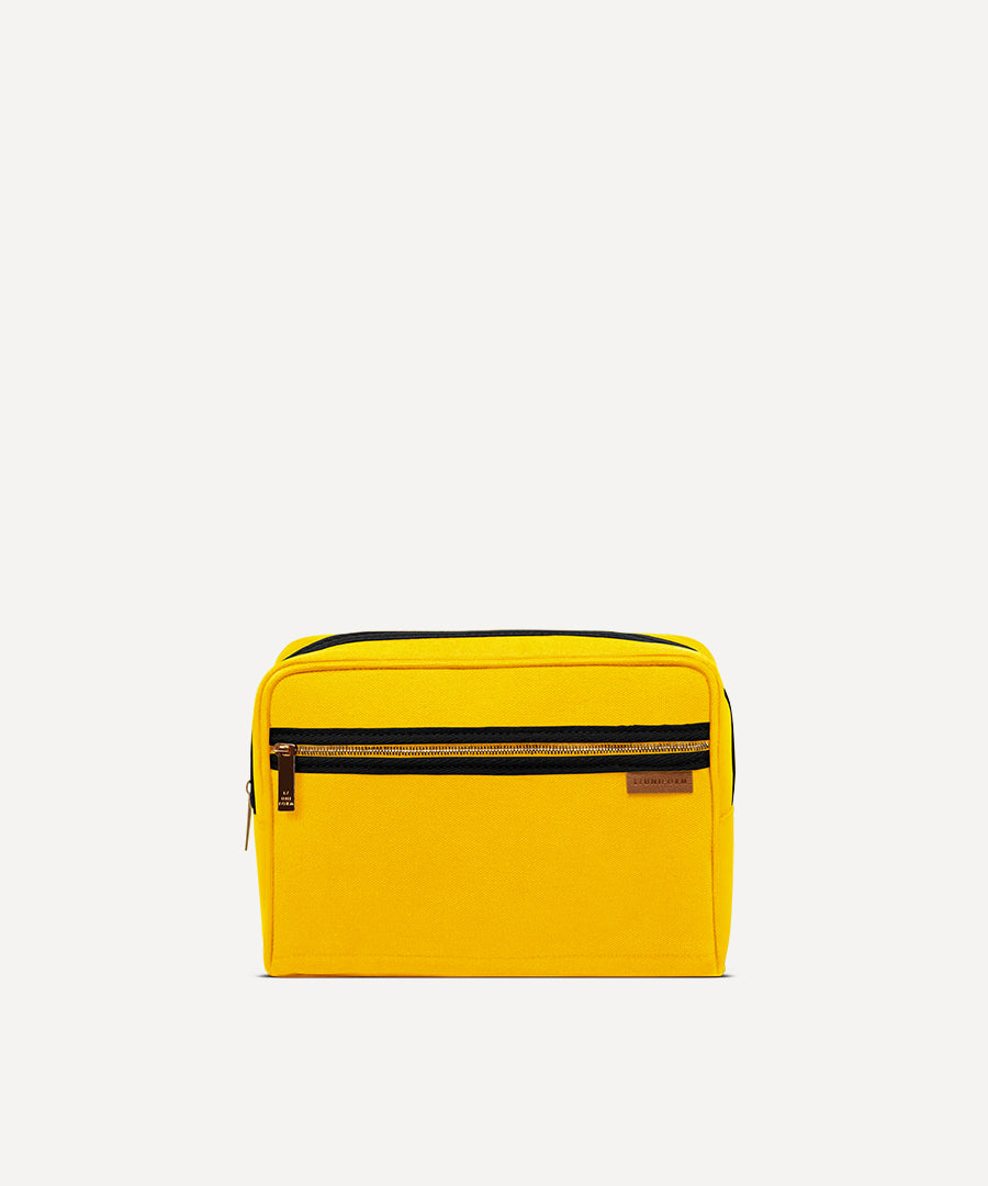 LA TROUSSE DE TOILETTE JAUNE
