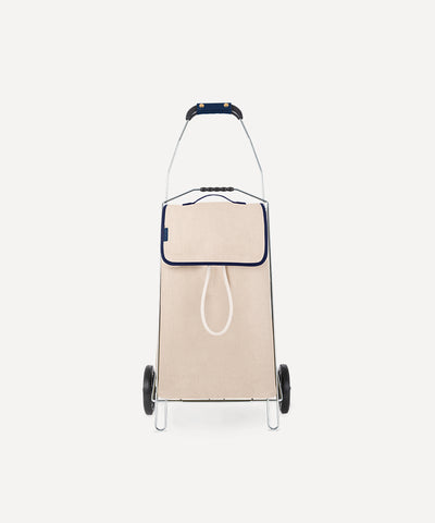 LE CHARIOT DE COURSES QUADRILLE NATURELLE