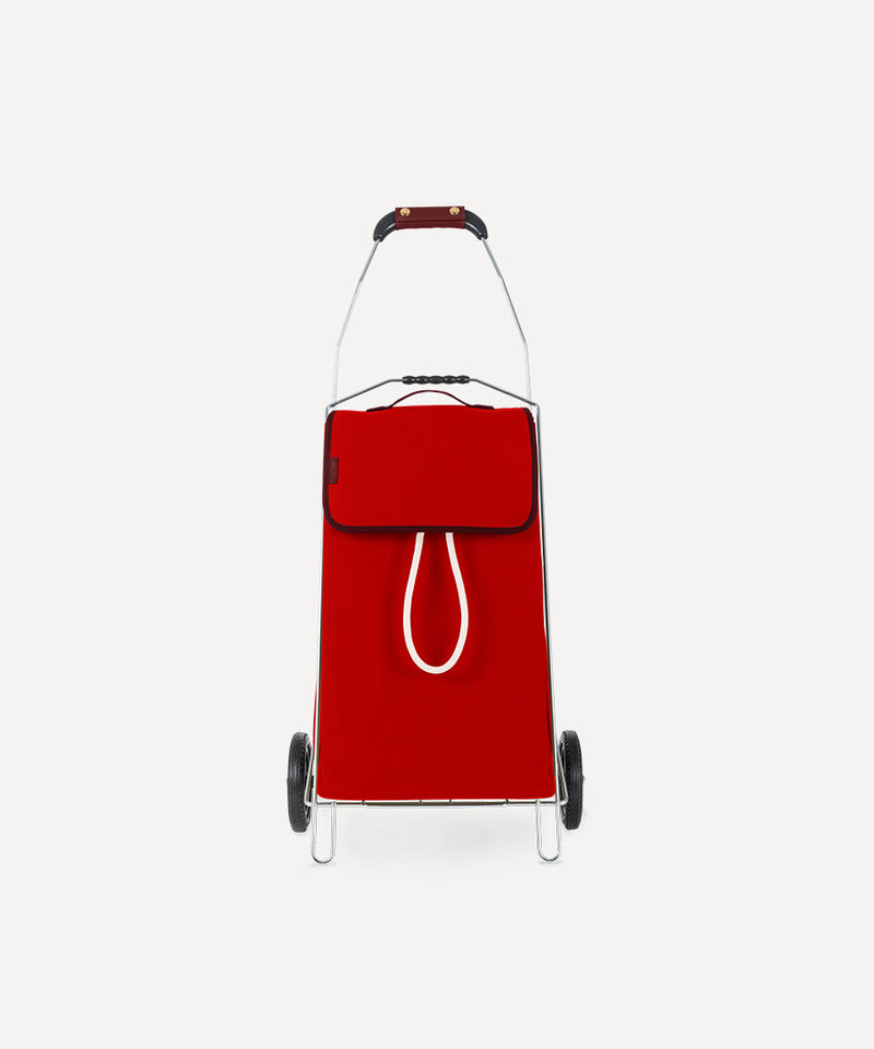 SHOPPING TROLLEY RED