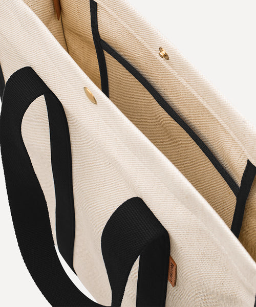 LE SAC PRESSE QUADRILLE NATURELLE