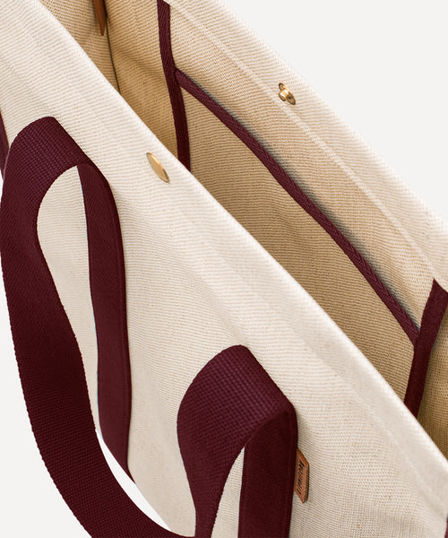 LE SAC PRESSE QUADRILLE NATURELLE