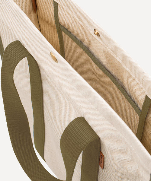 LE SAC PRESSE QUADRILLE NATURELLE