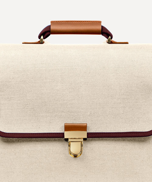 LE PETIT CARTABLE ADULTE QUADRILLE NATURELLE